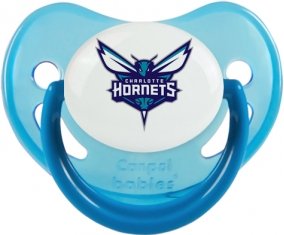 Charlotte Hornets Sucette Physiologique Bleue phosphorescente