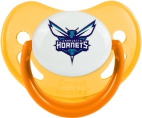Charlotte Hornets Sucette Physiologique Jaune phosphorescente