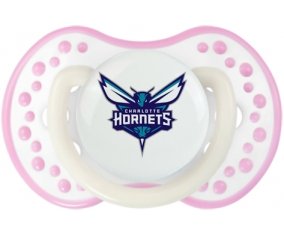 Charlotte Hornets Sucette LOVI Dynamic Blanc-rose phosphorescente