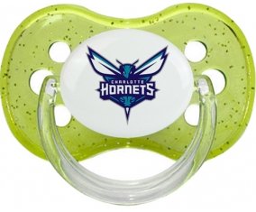 Charlotte Hornets Tétine Cerise Vert à paillette