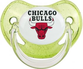 Chicago Bulls Tétine Physiologique Vert à paillette