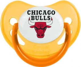 Chicago Bulls Tétine Physiologique Jaune phosphorescente