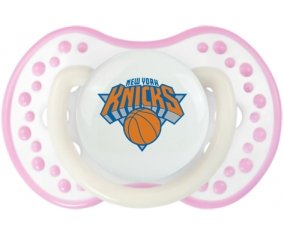 New York Knicks Tétine LOVI Dynamic Blanc-rose phosphorescente