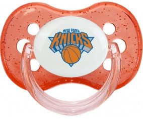 New York Knicks Sucette Cerise Rouge à paillette