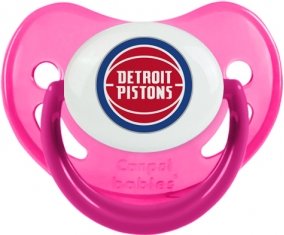 Detroit Pistons Sucette Physiologique Rose phosphorescente