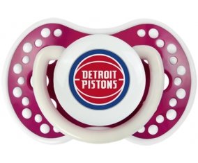 Detroit Pistons Sucette LOVI Dynamic Fuchsia phosphorescente