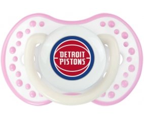 Detroit Pistons Sucette LOVI Dynamic Blanc-rose phosphorescente