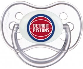 Detroit Pistons Tétine Anatomique Transparente classique