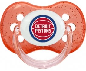 Detroit Pistons Sucette Cerise Rouge à paillette