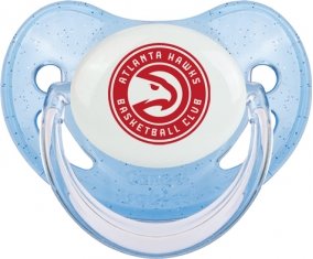 Atlanta Hawks Sucette Physiologique Bleue à paillette