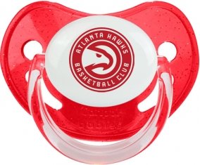 Atlanta Hawks Sucette Physiologique Rouge à paillette
