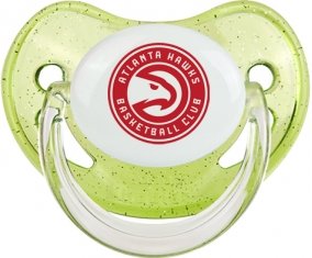 Atlanta Hawks Sucette Physiologique Vert à paillette