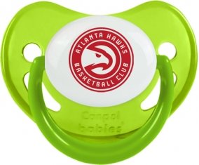 Atlanta Hawks Sucette Physiologique Vert phosphorescente