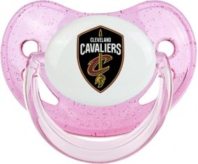 Cleveland Cavaliers Tétine Physiologique Rose à paillette