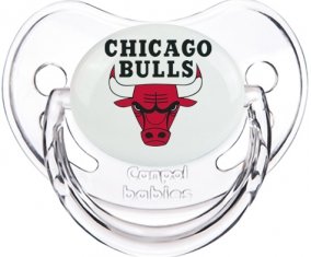 Chicago Bulls Tétine Physiologique Transparent classique
