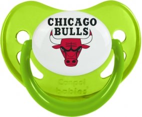Chicago Bulls Tétine Physiologique Vert phosphorescente