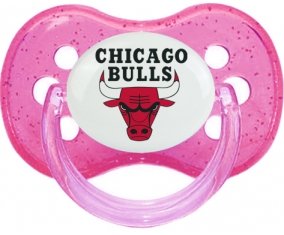 Chicago Bulls Sucete Cerise Rose à paillette