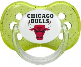 Chicago Bulls Sucete Cerise Vert à paillette