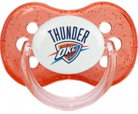 Oklahoma City Thunder Sucete Cerise Rouge à paillette