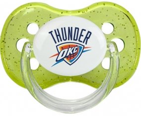 Oklahoma City Thunder Sucete Cerise Vert à paillette