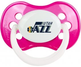 Utah Jazz Sucette Anatomique Rose foncé classique