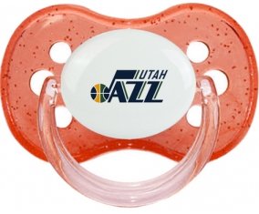 Utah Jazz Sucette Cerise Rouge à paillette