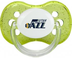 Utah Jazz Sucette Cerise Vert à paillette