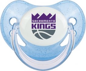 Sacramento Kings Sucette Physiologique Bleue à paillette