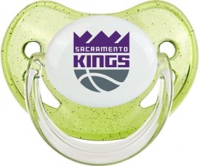 Sacramento Kings Sucette Physiologique Vert à paillette