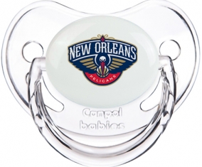 New Orleans Pelicans Tétine Physiologique Transparent classique