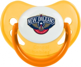 New Orleans Pelicans Tétine Physiologique Jaune phosphorescente