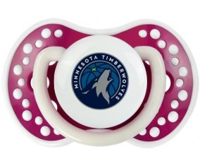Minnesota Timberwolves Tétine LOVI Dynamic Fuchsia phosphorescente