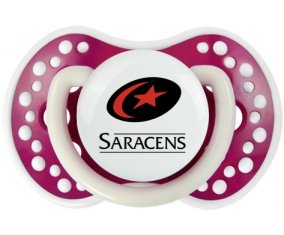 Saracens Sucette LOVI Dynamic Fuchsia phosphorescente