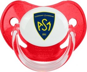 Clermont Auvergne Tétine Physiologique Rouge à paillette