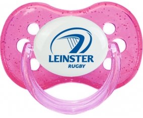 Leinster Rugby Sucette Cerise Rose à paillette