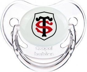 Stade Toulousain Sucette Physiologique Transparent classique
