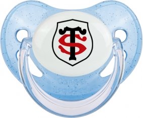 Stade Toulousain Sucette Physiologique Bleue à paillette