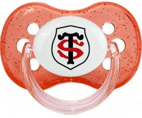Stade Toulousain Sucette Cerise Rouge à paillette