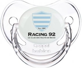 Racing 92 Sucette Physiologique Transparent classique