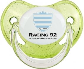 Racing 92 Sucette Physiologique Vert à paillette