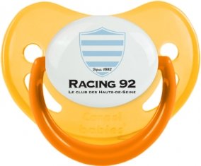 Racing 92 Sucette Physiologique Jaune phosphorescente