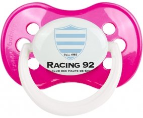 Racing 92 Sucette Anatomique Rose foncé classique