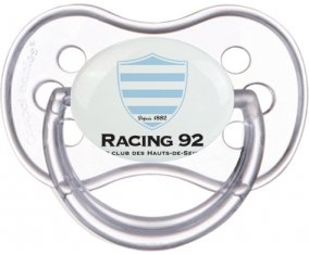 Racing 92 Sucette Anatomique Transparente classique