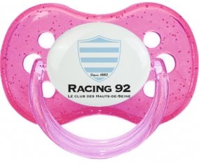 Racing 92 Tétine Cerise Rose à paillette