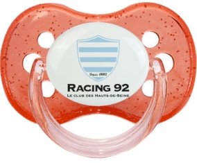 Racing 92 Tétine Cerise Rouge à paillette