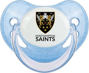 Northampton Saints Sucette Physiologique Bleue à paillette
