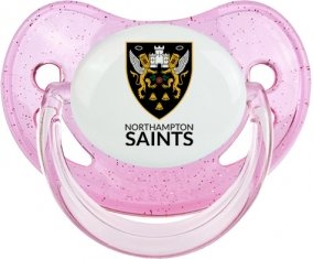 Northampton Saints Sucette Physiologique Rose à paillette
