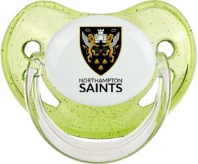 Northampton Saints Sucette Physiologique Vert à paillette