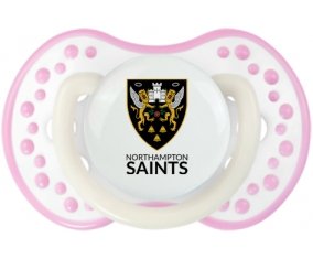 Northampton Saints Sucette LOVI Dynamic Blanc-rose phosphorescente