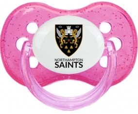 Northampton Saints Sucette Cerise Rose à paillette